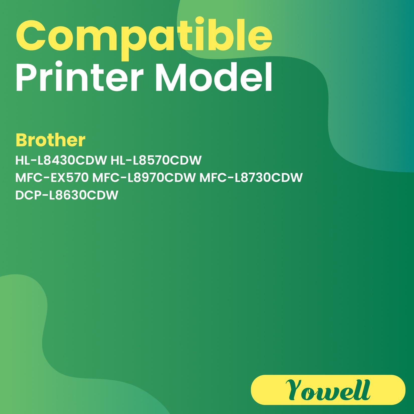 4x TN625XL Toner kompatibel mit Brother TN625 XL