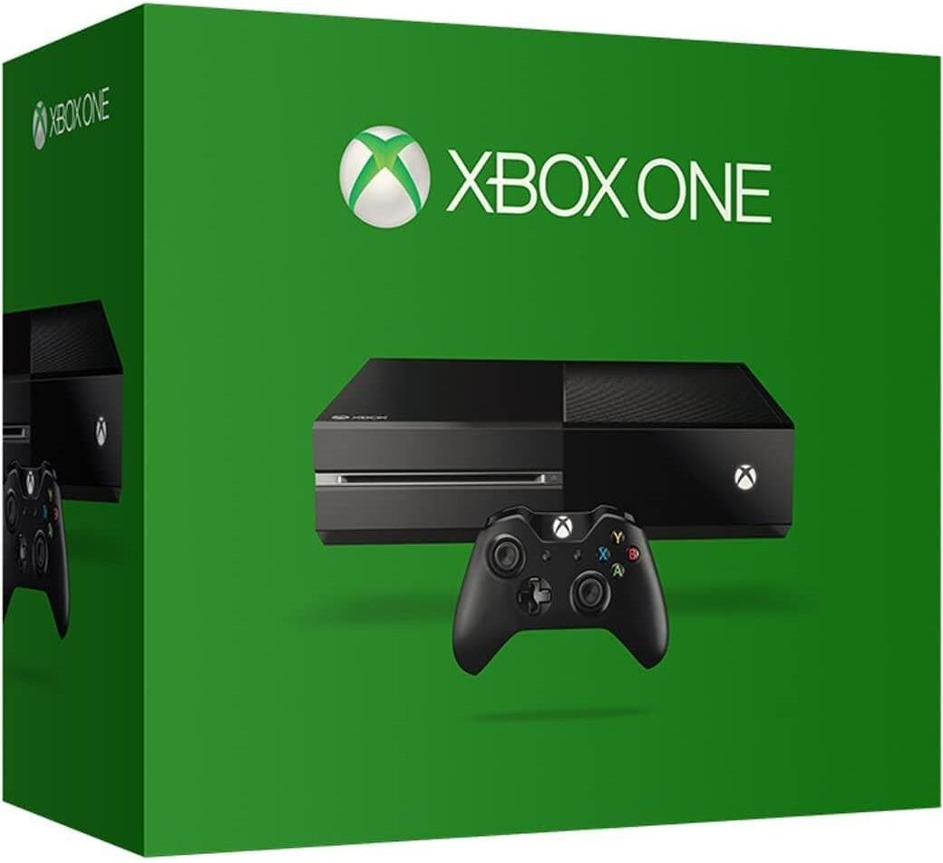 Gadcet Chadwell Heath Microsoft Xbox One 500GB Console - Black (No Kinect), Used - Good