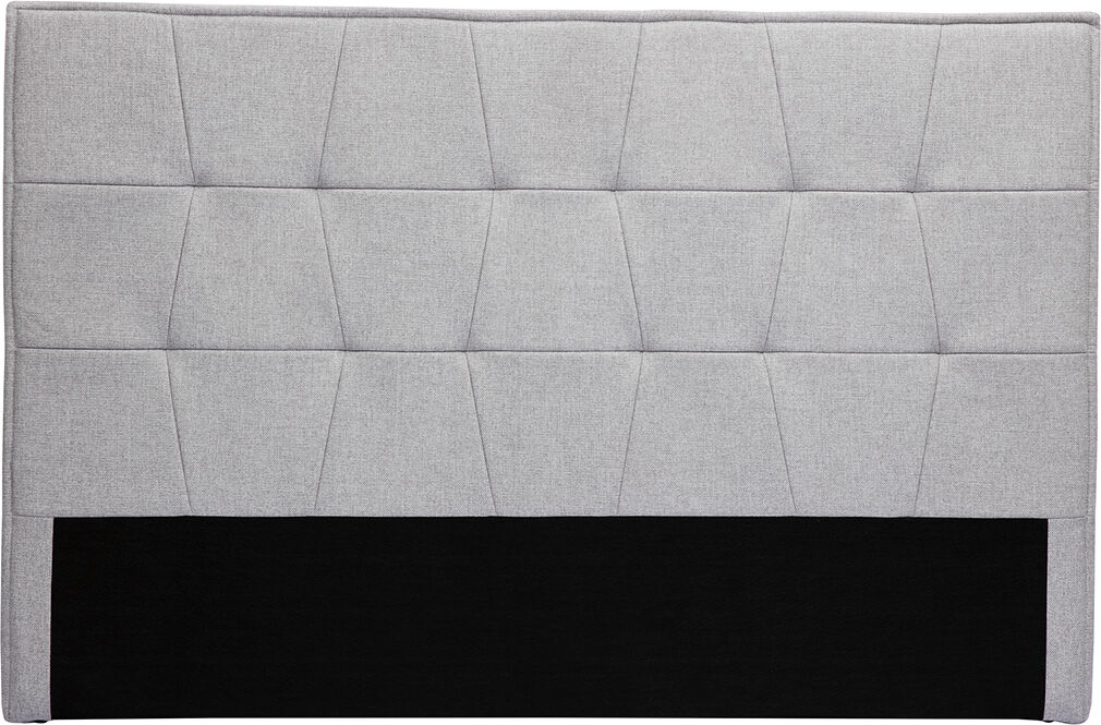Miliboo Bettkopfteil grauer Stoff L170 cm SUKA