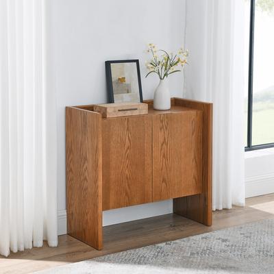 Walnut Sideboard Cabinet with Storage for Living Room and Dining Room