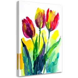 LEINWANDBILD Blumen 20x30cm