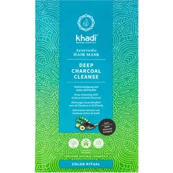 50g khadi Color Ritual Ayurvedic Hair Mask Deep Charcoal Cleanse