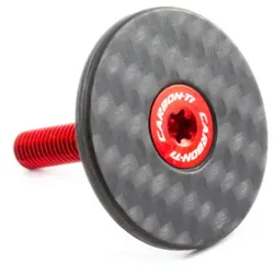 CARBON-TI Aheadkappe X-Cap Carbon matt grün