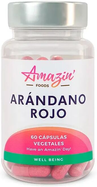 Amazin' Foods Mirtilo Vermelho 60 VCaps