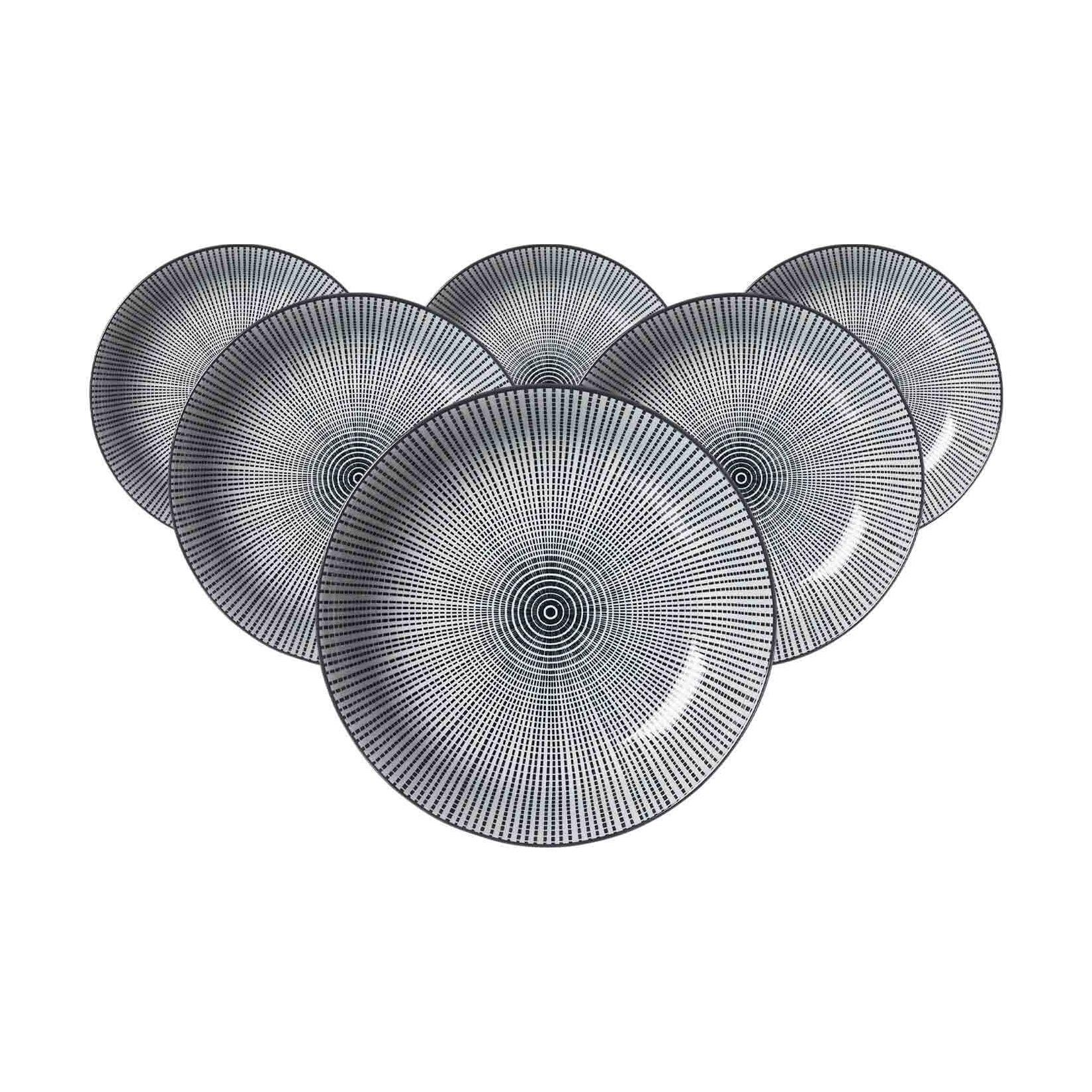 Ritzenhoff & Breker Suppenteller Takeo Stripes ø 20,5 cm 6er Set