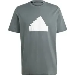 ADIDAS Herren Shirt Future Icons Badge of Sport, Größe XL in Grau Grau