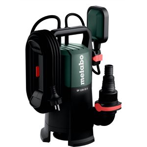 Metabo Schmutzwasserpumpe SP 120-35 S, 410 W, Ø 35 mm Fremdkörper, 0,45 bar, 12000 l/h