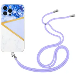 Hülle Handy Schutz für Apple iPhone 12 Pro Handykette Case Cover Bumper Etuis