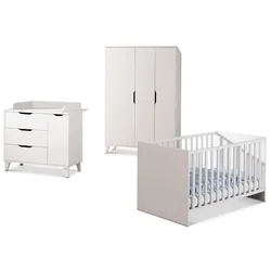 Transland Babyzimmer-Set Micha 3tlg. Dekor Weiß