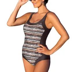Wiki Puerto Rico Isabella Swimsuit Braun gemustert 36 Damen