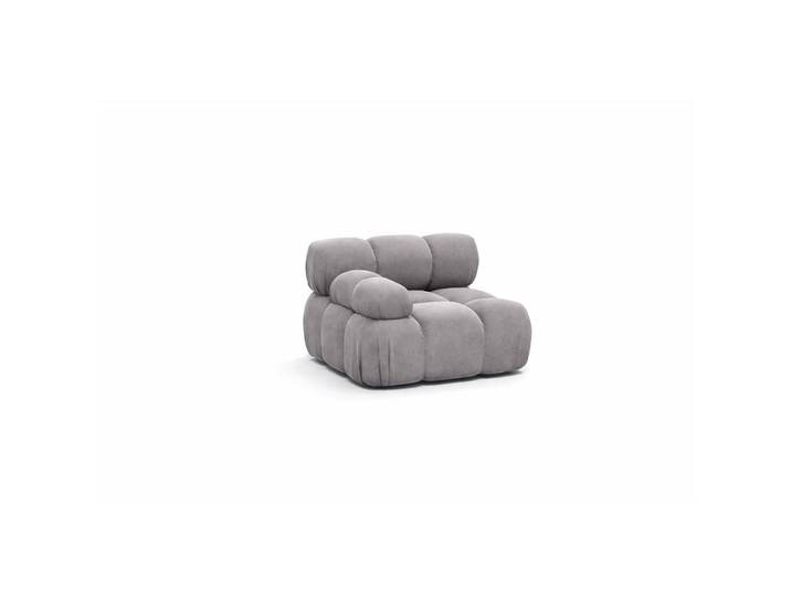 Kaiser Möbel Modul Seitlich, Für Modulares System, Stoff Salvador, Grau, Links, Selia, Holz, 95x70x95 cm, Wohnzimmer, Sofas & Couches, Sofas