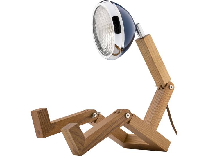 Piffany Mr. Wattson Original Tischlampe Cobra blue