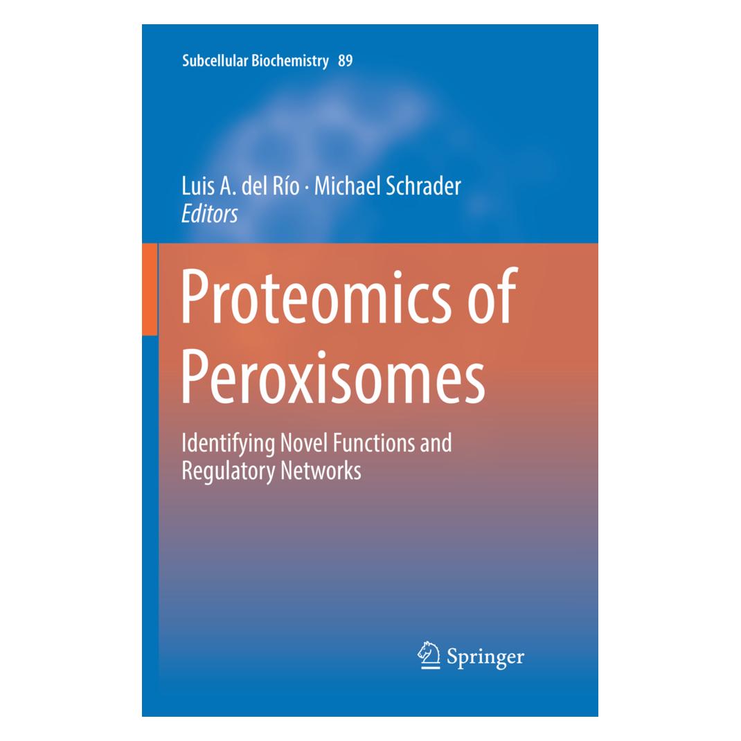 Springer Proteomics of Peroxisomes (Englisch, Softcover, Luis A. del Río, Michael Schrader) (56113883)