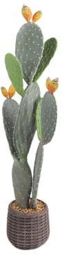 Garvee "Artificial Cactus, 42"" Tall Fake Big Cactus Plants, Faux Cacti Realistic Lifelike Cactus Plant For Home Office"
