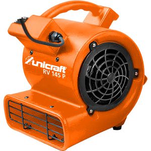 Unicraft Industrieventilator RV 145 P, 62 Watt, Radiallüfter, 51 dB(A), Luftdurchsatz 600 m³/h
