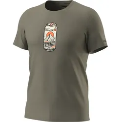 Dynafit Graphic Cotton Herren T-Shirt Kurzarm Fallen Rock/Beer Can Gr. XL
