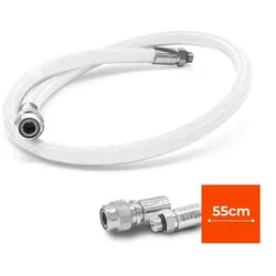 Miflex Extreme Inflator Schlauch - 55 cm - Weiß