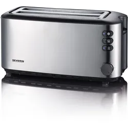 Toaster AT2509 (LBH 45x17,50x19 cm) - silber - LBH 45x17,50x19 cm