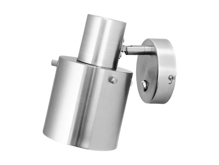 Globen Lighting Applique murale Clark 1 Acier brossé