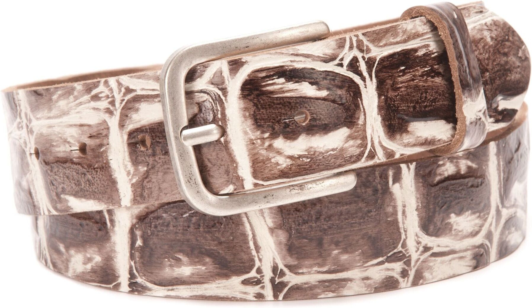 Ledergürtel BA98-COLOGNE "BA98-Cologne Gürtel", Damen, Gr. 90, braun, Obermaterial: 100% Lammleder LEL., Gürtel Ledergürtel, handgefertigt