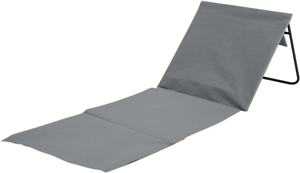 Opvouwbare strandmat met rugleuning van sneldrogend waterdicht doek