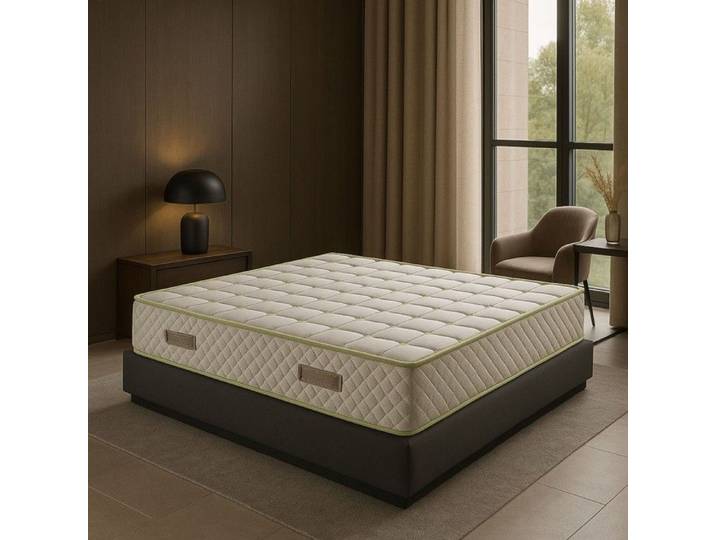 Matelas 160x200 cm Soutien tonique H3 H4 21 cm avec Oreiller Mémoireet protège-matelas 160x200 cm - Matelas 160x200 cm NATURA