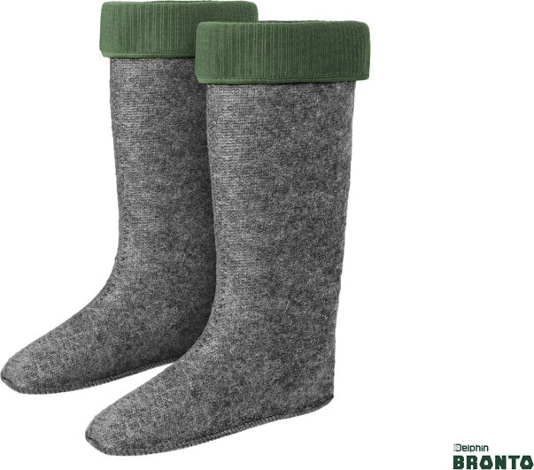 Semelle supplémentaire Delphin BRONTO / bordure noir taille 48 Gray, Beige, Silver taille 48