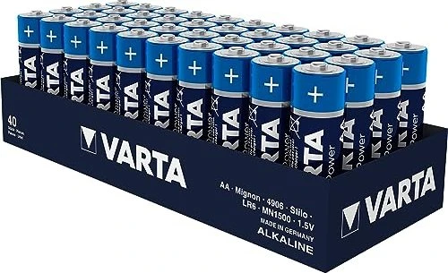 Varta Batterie AA (LR6) 1.5V ** Longlife - 40-Pack