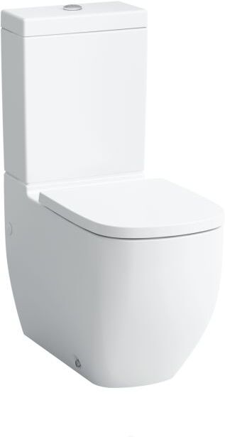 LAUFEN Palomba Stand-WC-Kombination H8248010000001 weiß, spülrandlos