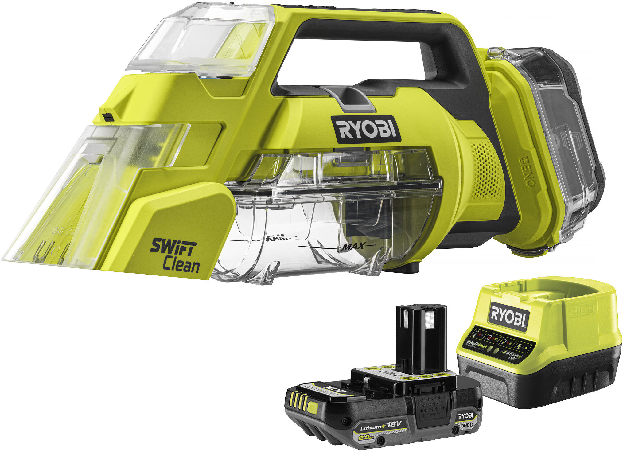 Ryobi Swift Clean fläckborttagningsmaskin, 18V, RDC18-1C20G