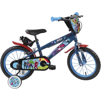 Kinderfahrrad DISNEY "Avengers 14", weiß, neutral, Fahrräder, Kinder, 23cm, 14 Zoll (35,56cm) hinten: 14 Zoll (35,56cm)