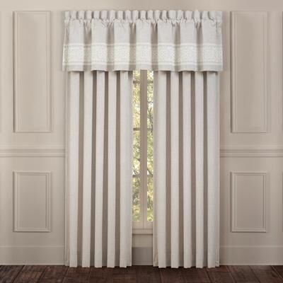 J. Queen New York Lauralynn Window Straight Valance