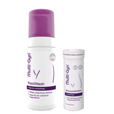 Multi-Gyn FemiWash Schaum & Brausetabletten 1 St Set