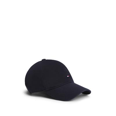 Baseball Cap TOMMY HILFIGER "FLAG SOFT", Herren, schwarz (space blau), Web, Baumwolle, Caps, Regular fit mit festem Schirm