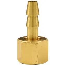 ELMAG Schlauchtülle mit Überwurfmutter IG 1/4, 6 mm, Messing - 42360