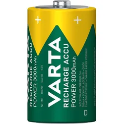 Varta Power Akku Mono D R2U 3000 mAh - 2er Pack
