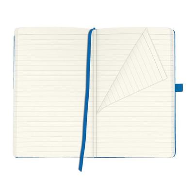 Herlitz Notizbuch Classic A5 96 Blatt my.book blue, Leseband und Falttasche, von , Herlitz