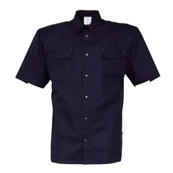 Hemd kurzarm "1654" Basic - XXL - marine
