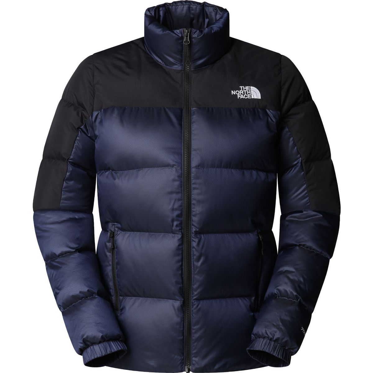 The North Face Womens Diablo Down 2.0 Jacket lunar blue black heathe (EIT) M NF0A8E14EIT-M