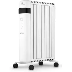 Sogo Heater with 2 Heat Settings and Adjustable Thermostat – 2000, Heizkörper, Weiss