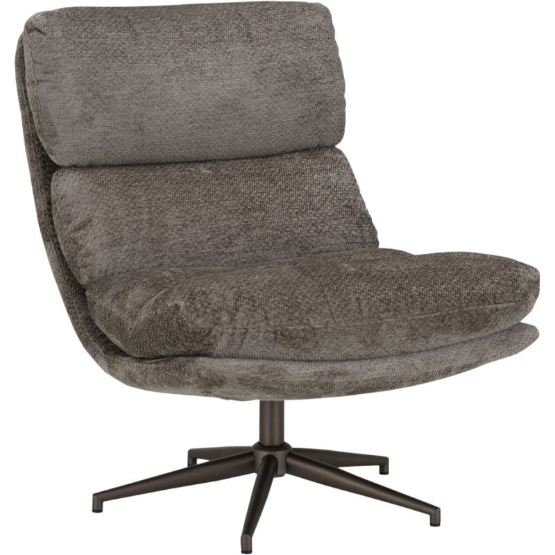 Draaifauteuil Ledger Taupe voor volwassenen