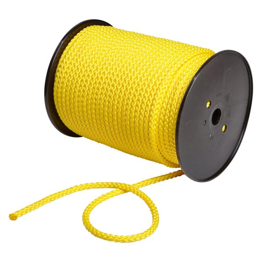 Kübler Sport Gymnastik-Springseil 100 m-Rolle, Gelb (34261086)