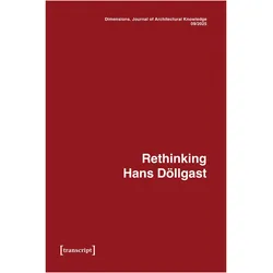 Dimensions. Journal of Architectural Knowledge, Fachbücher von Uta Graff, Maximilian Sternberg, Irene Meissner
