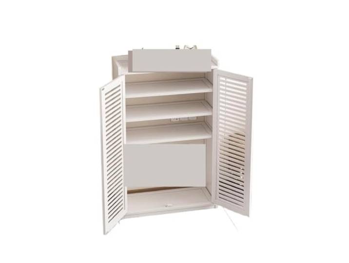 ‌WiFi-Organizer-Schrank ohne Bohren Wandmontiertes Router-Regal mit Abdeckung(Color 6)