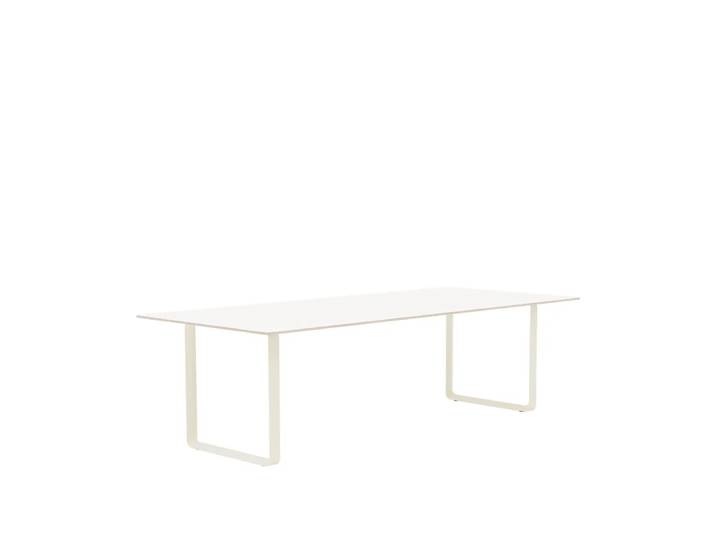 Muuto 70/70 Esstisch 255 x 108cm White laminate-Plywood-Sand