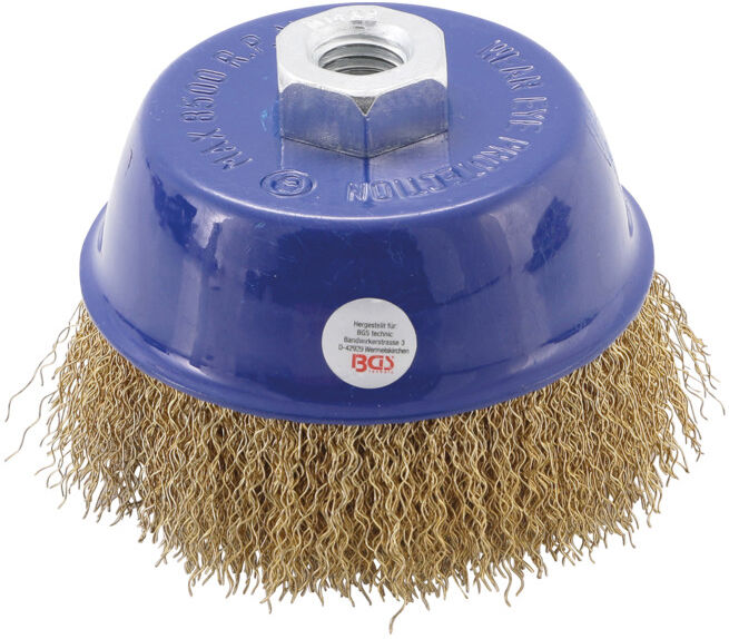 Brosse ronde réception M14 x 2 Ø 100 mm x 67 mm BGS ; BGS technic (3987)