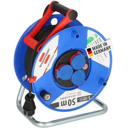 Brennenstuhl, Kabelrolle, Garant IP44 Kabeltrommel 50m AT-N05V3V3-F 3G1.5 12 (50 m, 1.50 mm2)