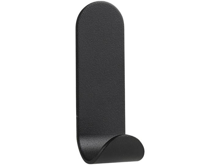 Haken Zone Denmark schwarz Metall H 7.5 cm 1