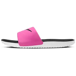 NIKE Kawa Slides Badelatschen Jungen 600 - laser fuchsia/black-white 36