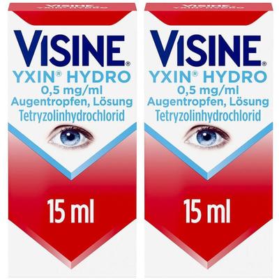 Visine Yxin Hydro 0,5 mg/ml Augentropfen 2x 2x15 ml